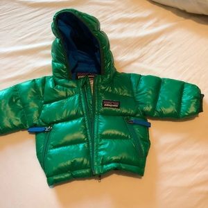 Hi loft down hooded jacket